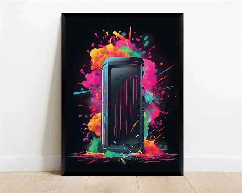 Game Setup Canvas Wall Art Print - Vivid Setups