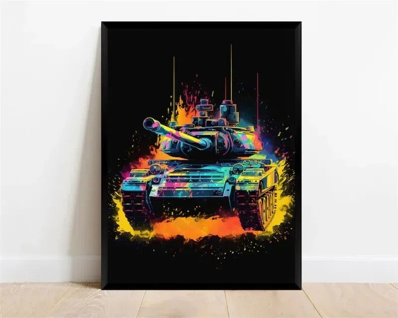 Game Setup Canvas Wall Art Print - Vivid Setups