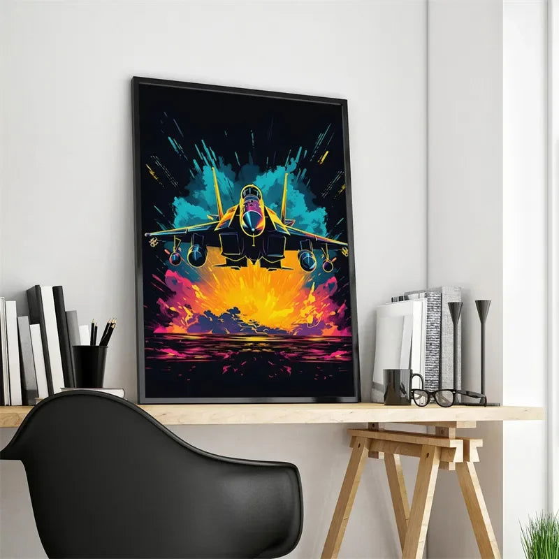 Game Setup Canvas Wall Art Print - Vivid Setups