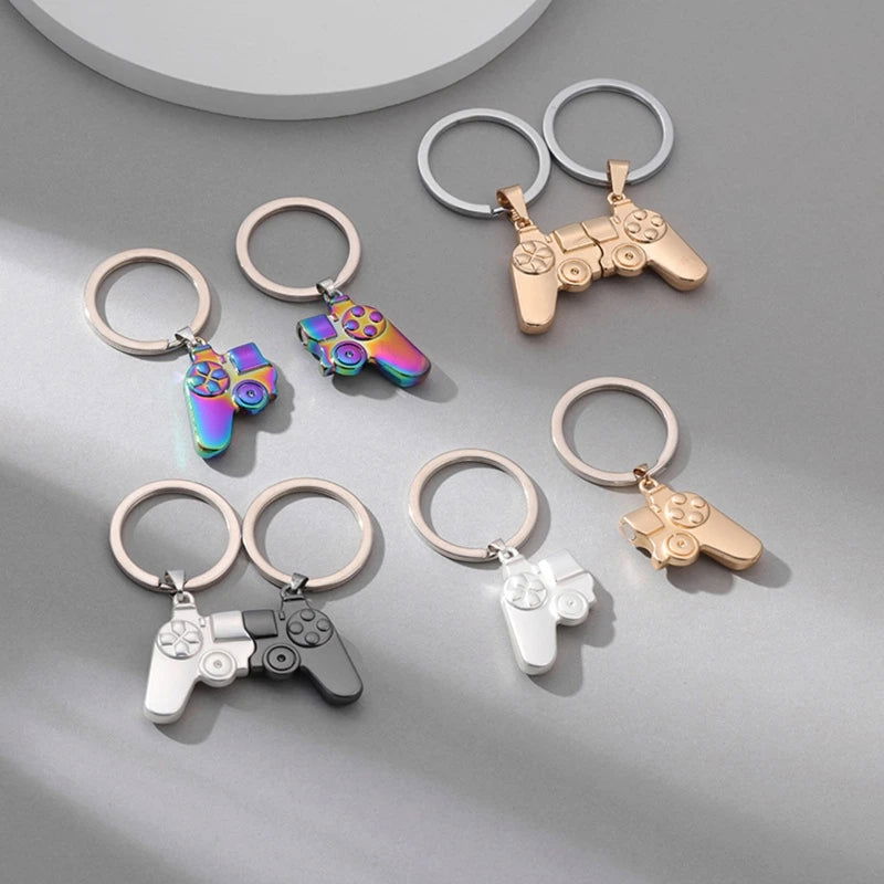 Gamer Couple Controller Keychain - Vivid Setups