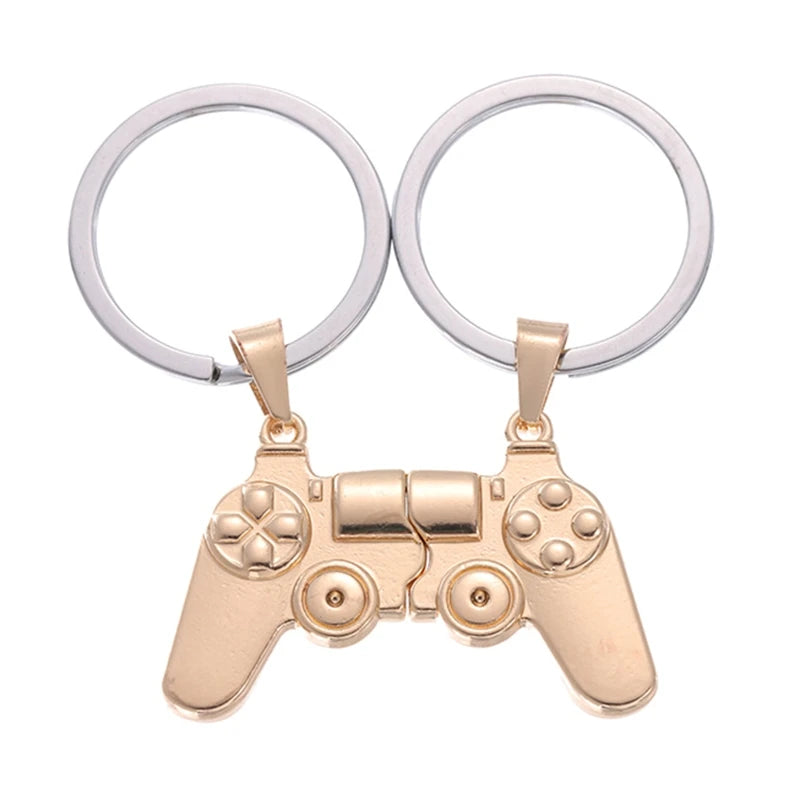 Gamer Couple Controller Keychain - Vivid Setups