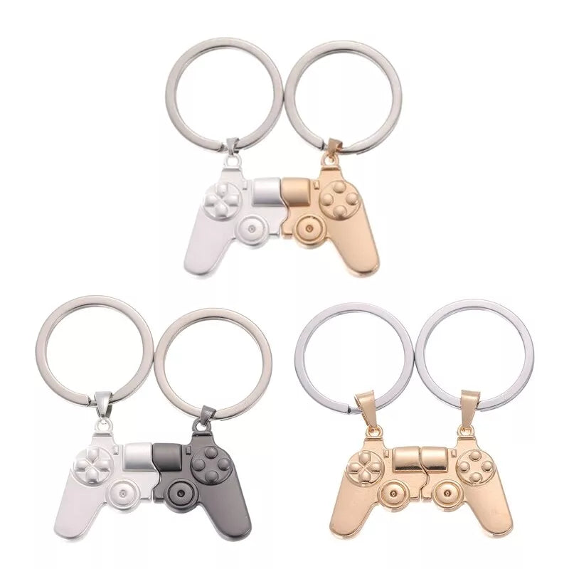 Gamer Couple Controller Keychain - Vivid Setups