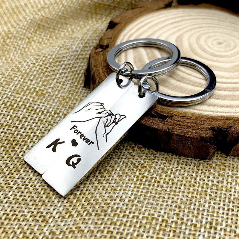 Gamer Couple Matching Keychain Set - Vivid Setups