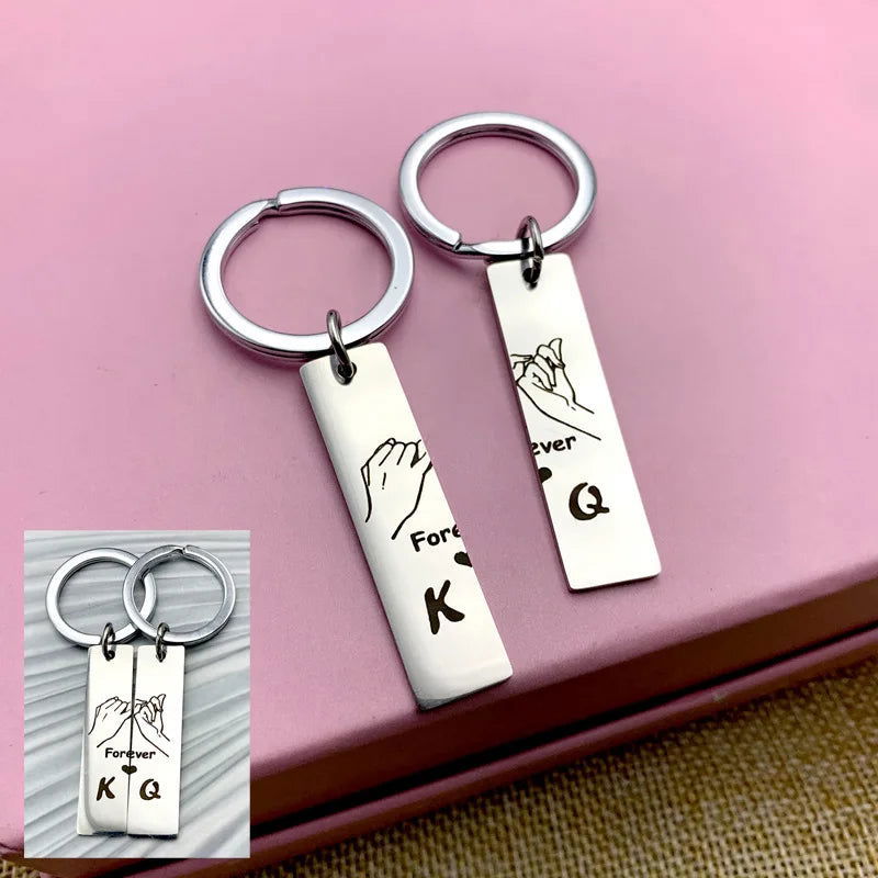 Gamer Couple Matching Keychain Set - Vivid Setups