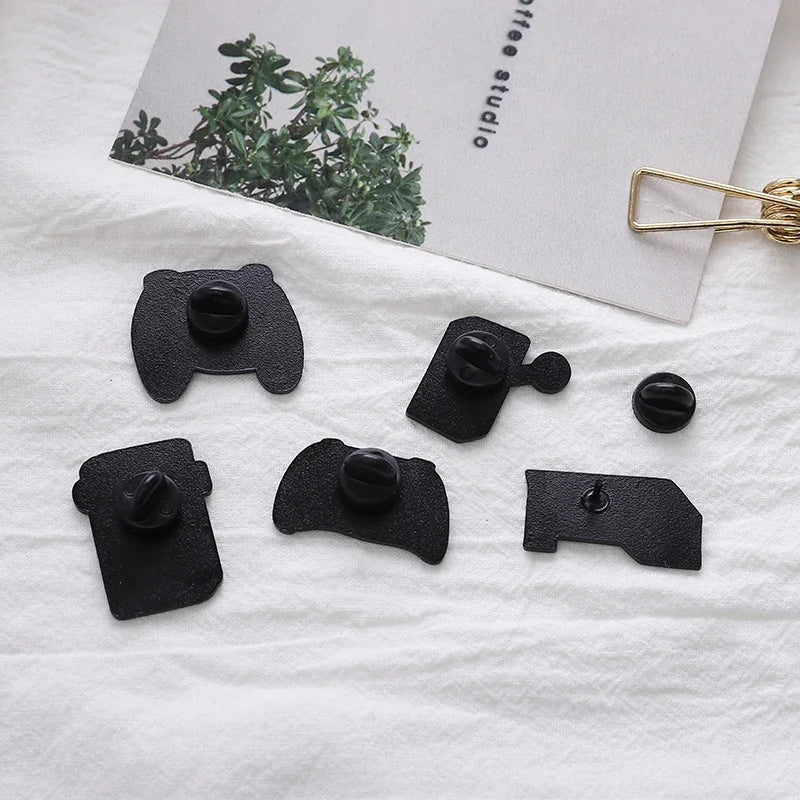 Gaming Device & Controller Brooch Pins - Vivid Setups