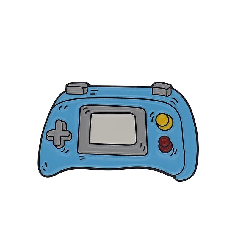 Gaming Device & Controller Brooch Pins - Vivid Setups