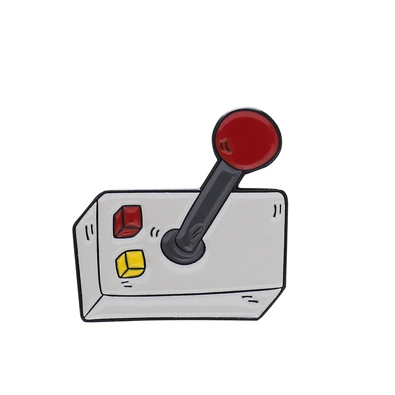 Gaming Device & Controller Brooch Pins - Vivid Setups