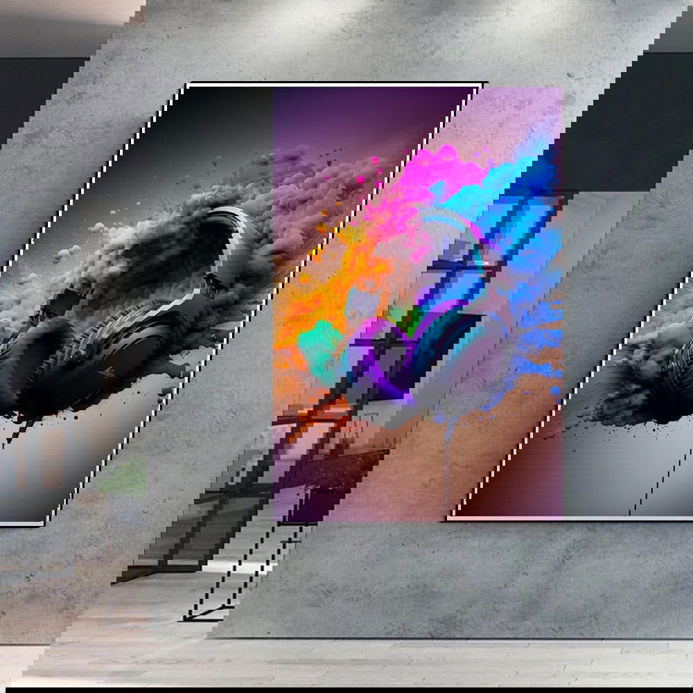 Gaming Inspired Wall Art Canvas Prints - Vivid Setups