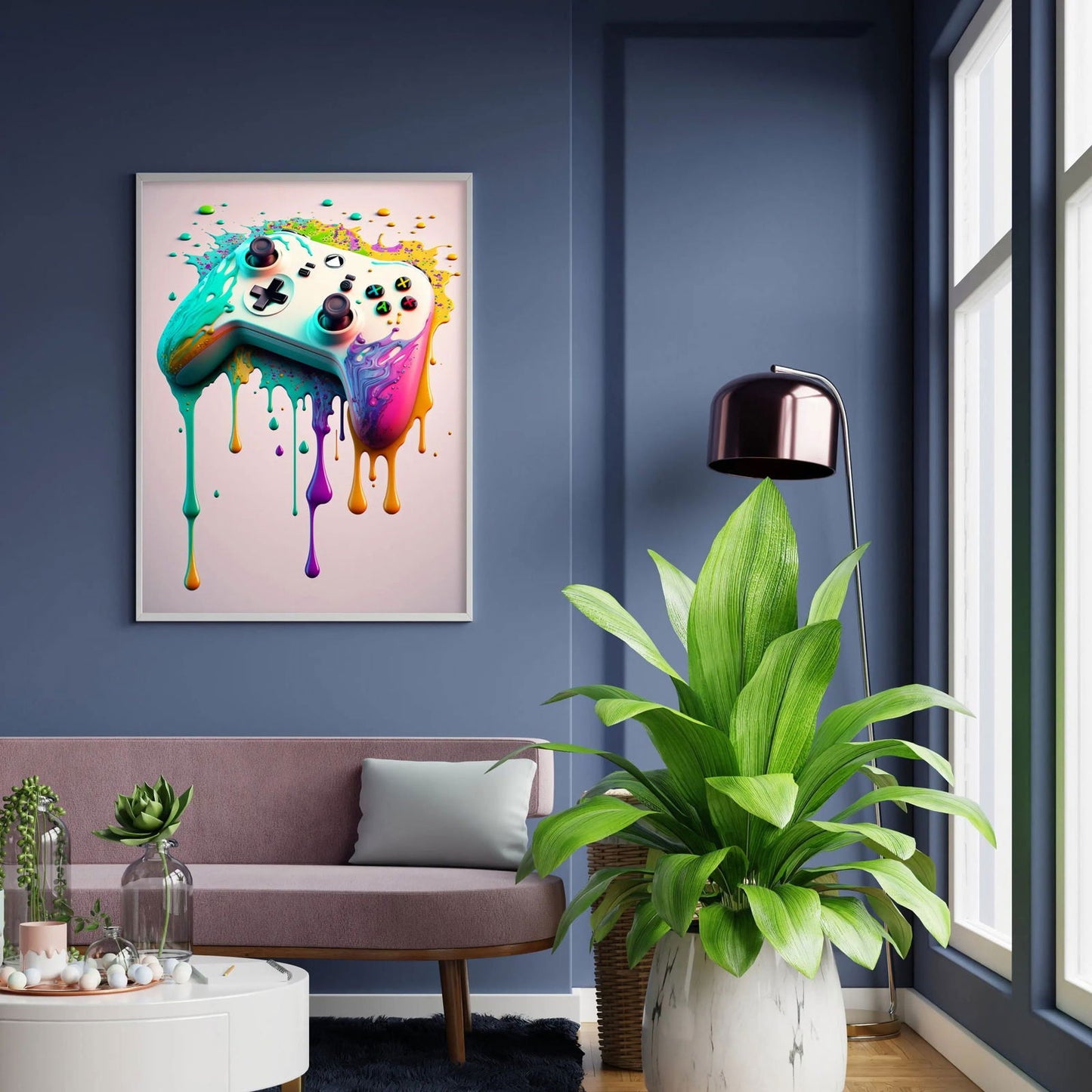 Gaming Inspired Wall Art Canvas Prints - Vivid Setups