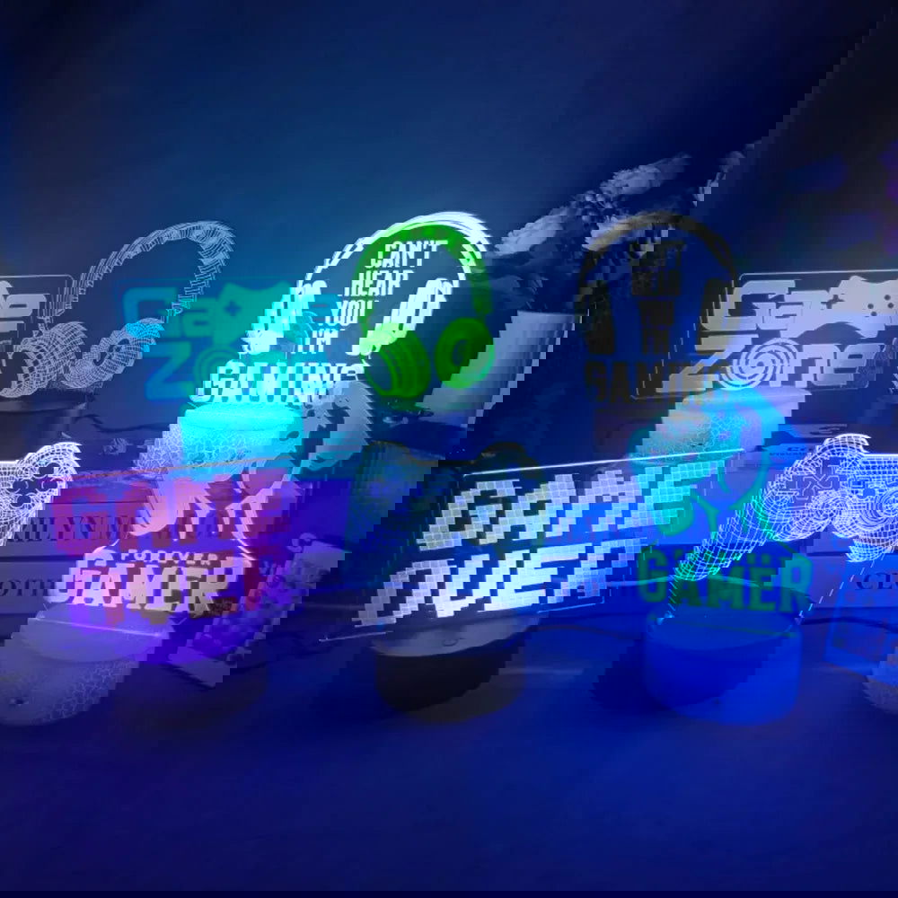 Gaming Room Desktop Table LED Lamp - Vivid Setups