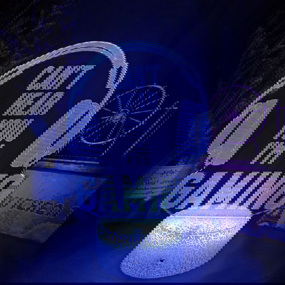 Gaming Room Desktop Table LED Lamp - Vivid Setups