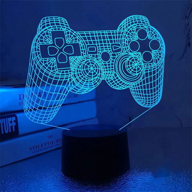 Gaming Room Desktop Table LED Lamp - Vivid Setups