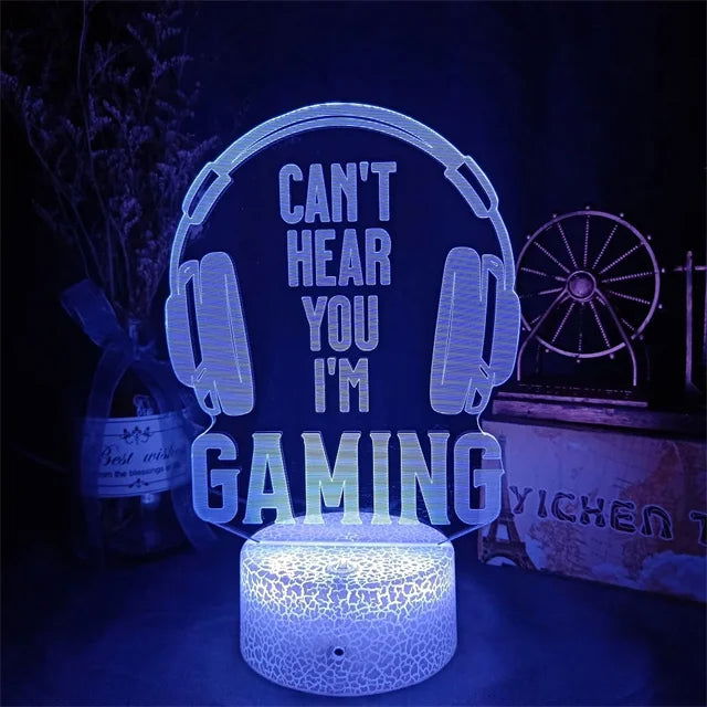 Gaming Room Desktop Table LED Lamp - Vivid Setups