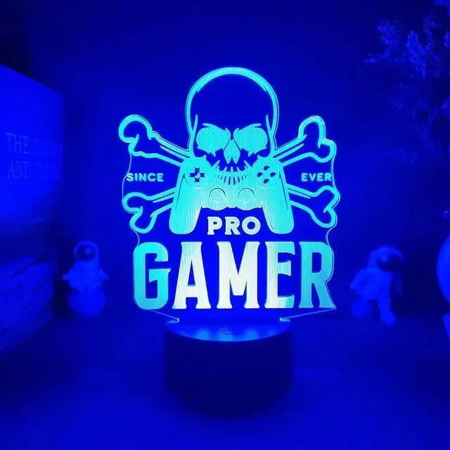 Gaming Room Desktop Table LED Lamp - Vivid Setups