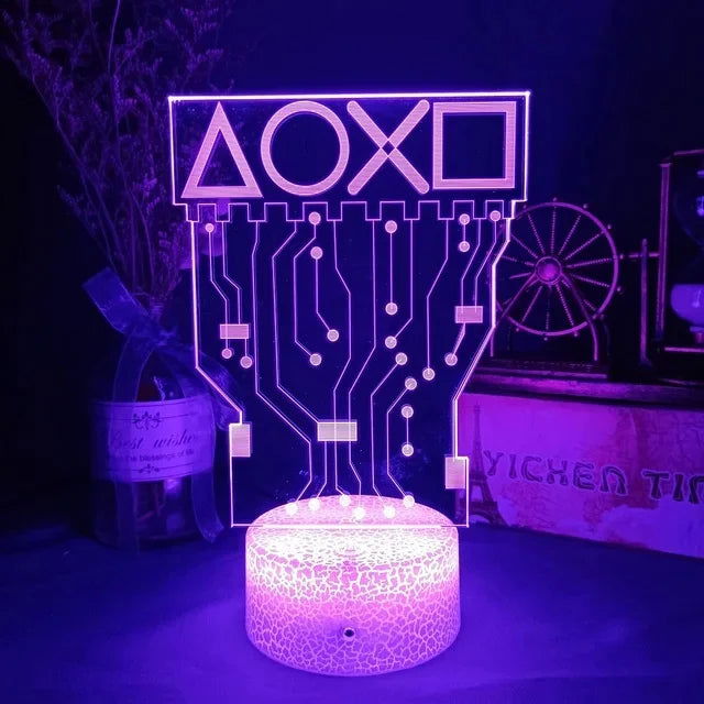 Gaming Room Desktop Table LED Lamp - Vivid Setups