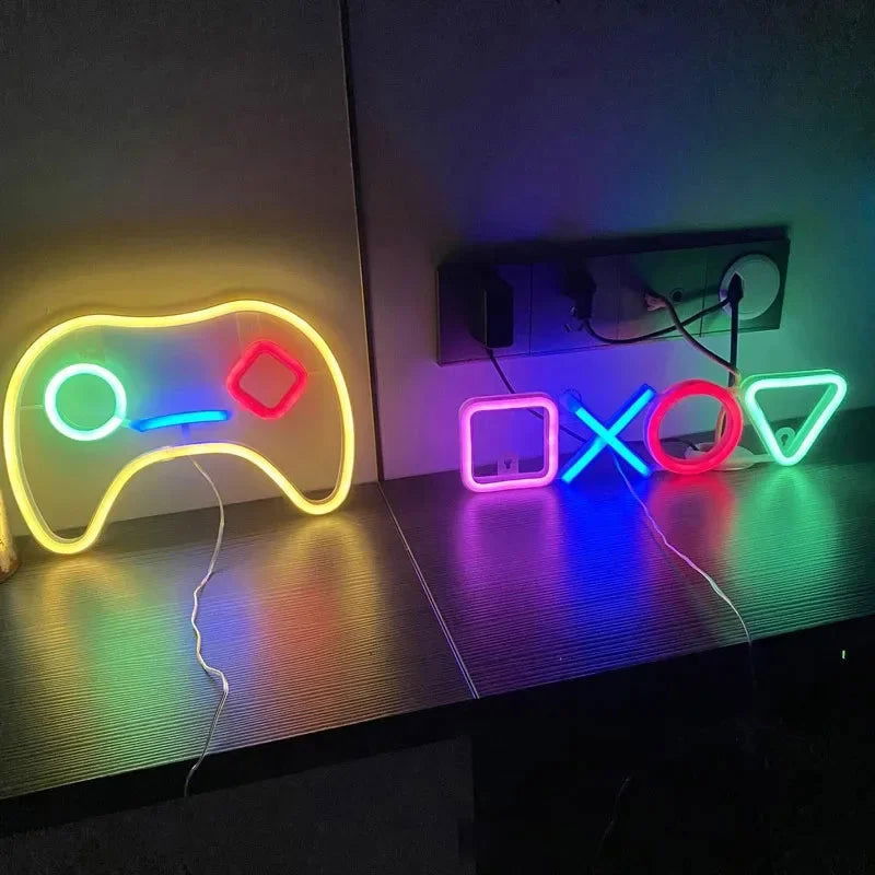 Gaming Room LED Neon Wall Sign Lamp - Vivid Setups