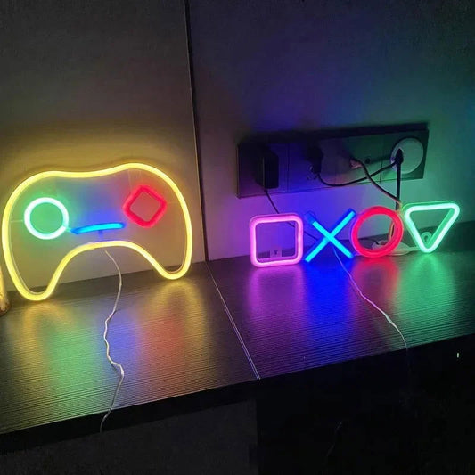 Gaming Room LED Neon Wall Sign Lamp - Vivid Setups