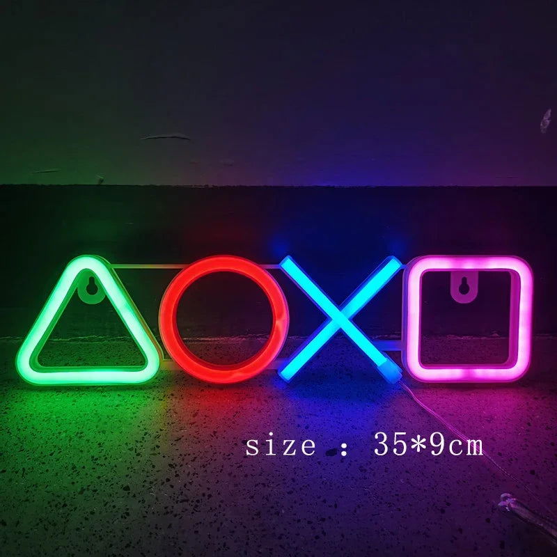 Gaming Room LED Neon Wall Sign Lamp - Vivid Setups