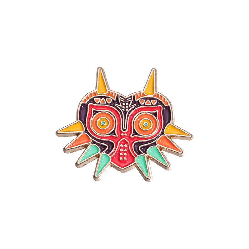 Gaming Themed Enamel Brooch Pin - Vivid Setups