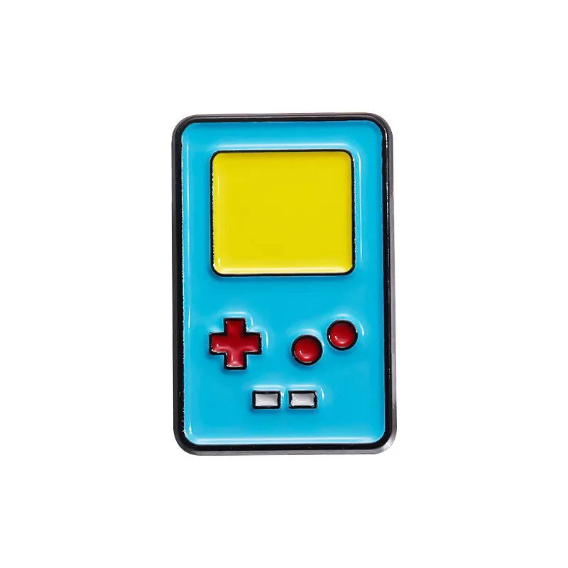 Gaming Themed Enamel Brooch Pin - Vivid Setups
