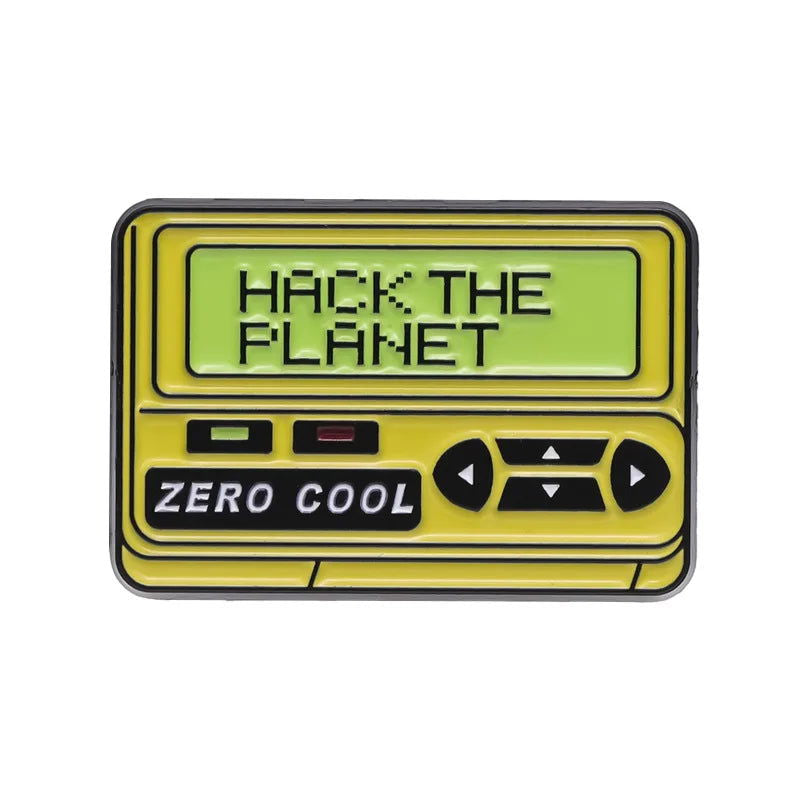 Gaming Themed Enamel Brooch Pin - Vivid Setups