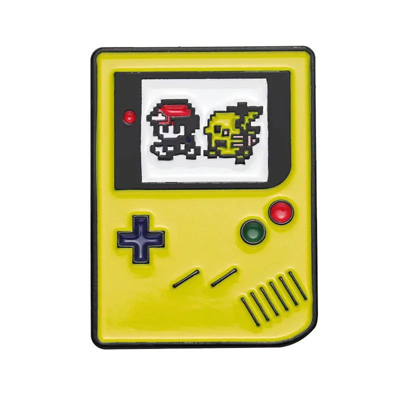 Gaming Themed Enamel Brooch Pin - Vivid Setups