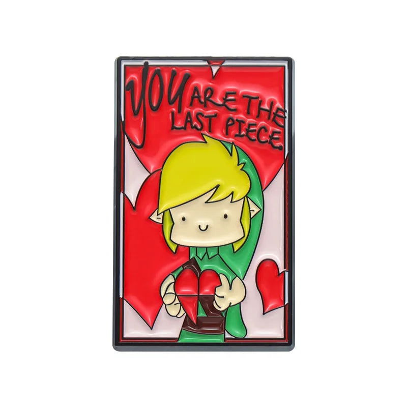 Gaming Themed Enamel Brooch Pin - Vivid Setups