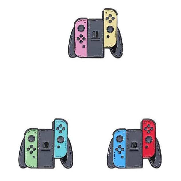 Gaming Themed Enamel Brooch Pin - Vivid Setups