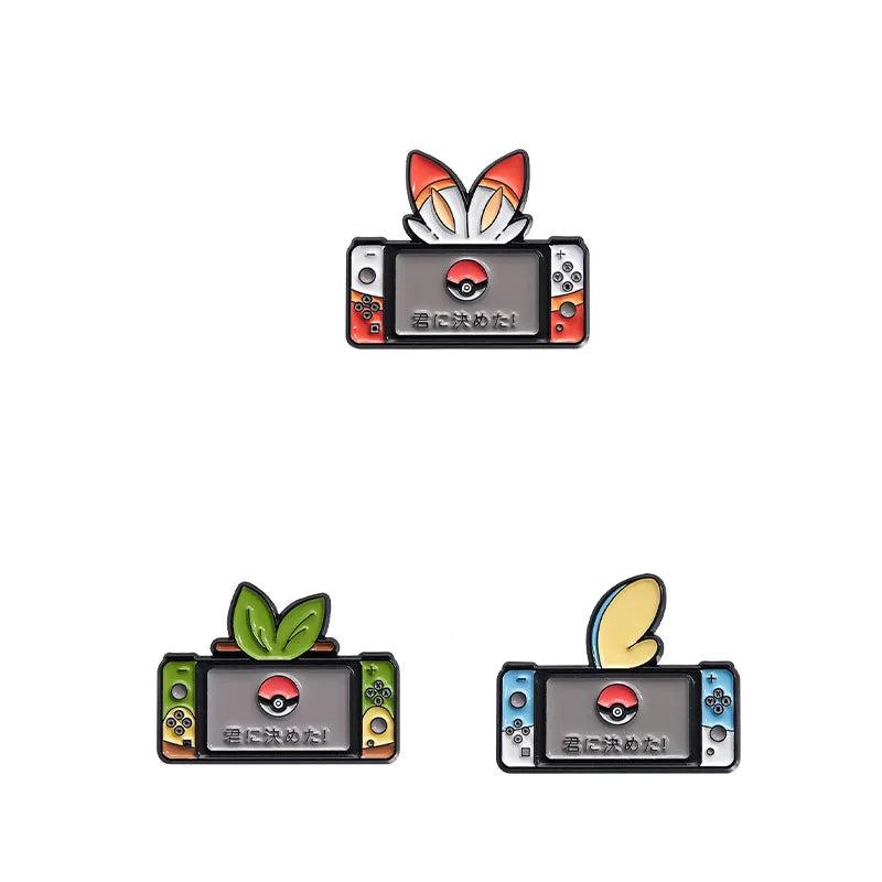 Gaming Themed Enamel Brooch Pin - Vivid Setups