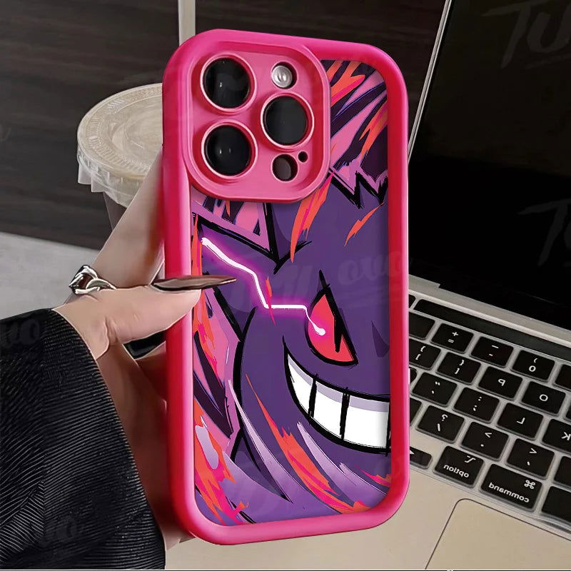 Gengar iPhone Shockproof Case - Vivid Setups