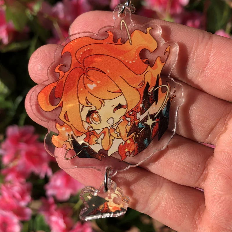 Genshin Impact Keychain - Vivid Setups