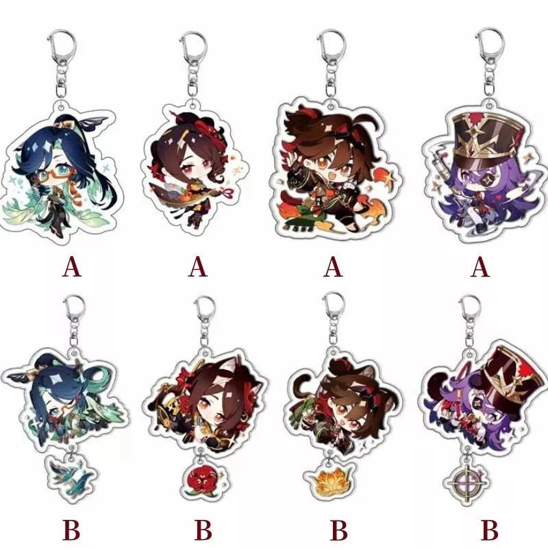 Genshin Impact Keychain - Vivid Setups