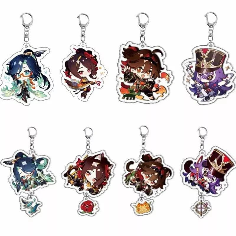 Genshin Impact Keychain - Vivid Setups