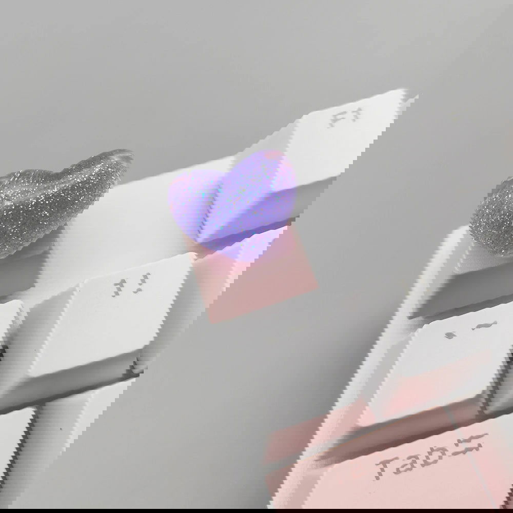 Girly Crystal Wings Mechanical Keyboard Key Cap - Vivid Setups