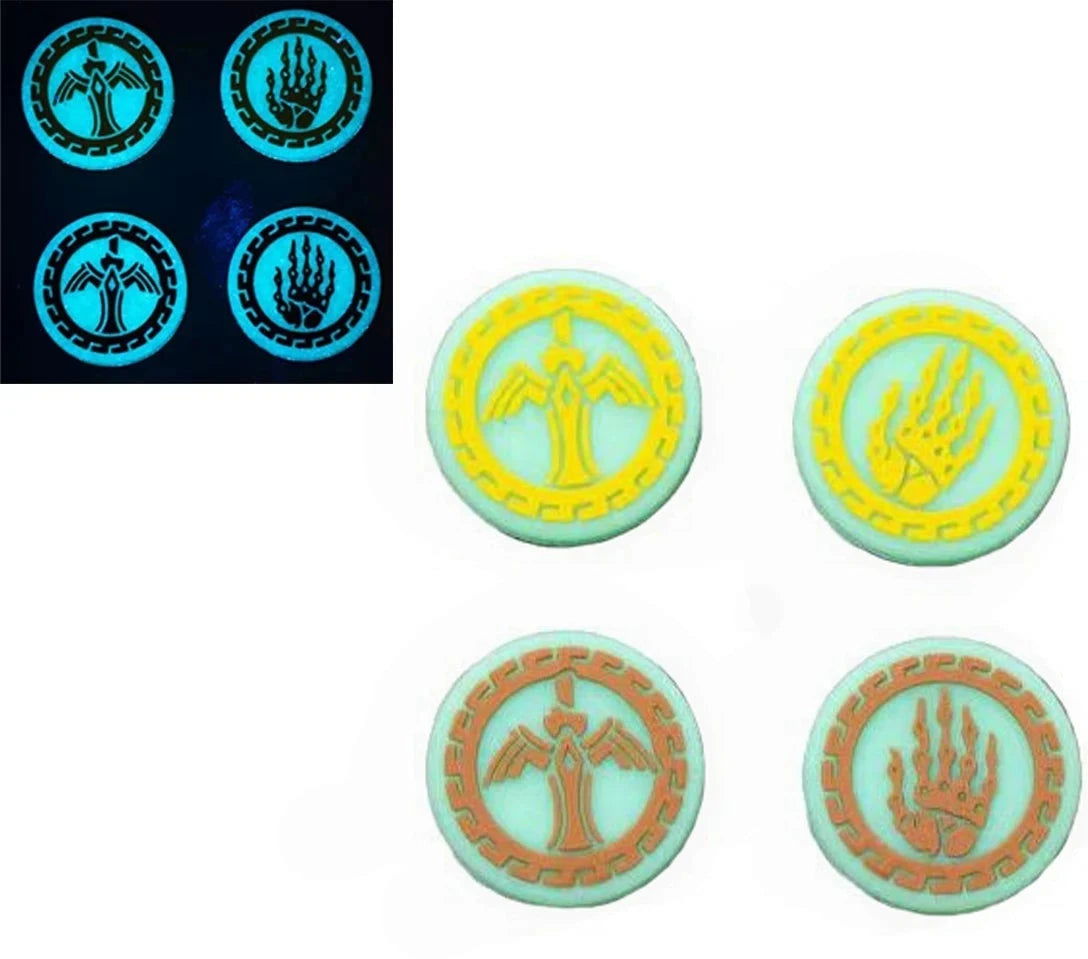 Glowing Nintendo Switch, Sony PlayStation & Xbox Thumb Grip Cap Covers - Vivid Setups