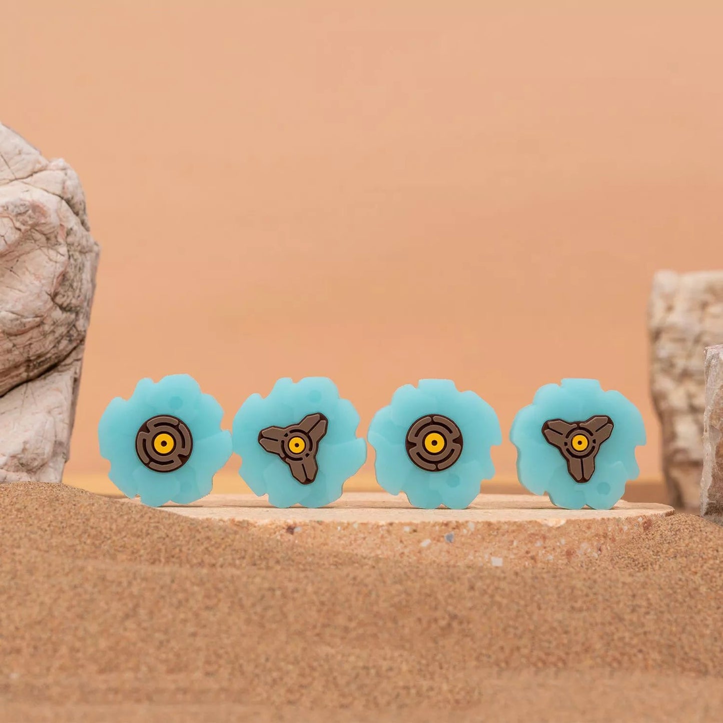 Glowing Nintendo Switch, Sony PlayStation & Xbox Thumb Grip Cap Covers - Vivid Setups