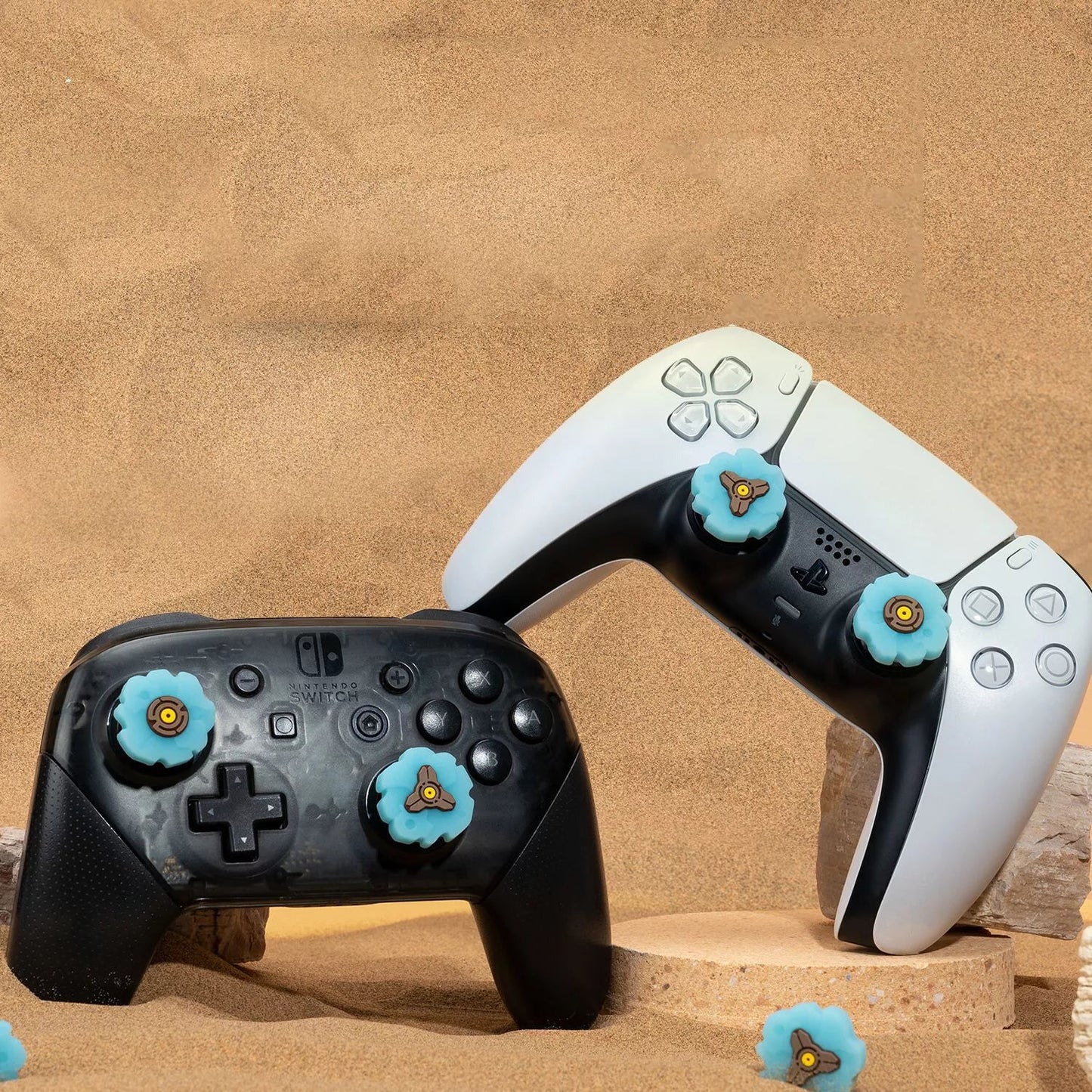 Glowing Nintendo Switch, Sony PlayStation & Xbox Thumb Grip Cap Covers - Vivid Setups