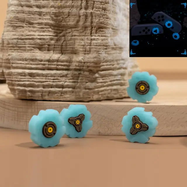 Glowing Nintendo Switch, Sony PlayStation & Xbox Thumb Grip Cap Covers - Vivid Setups