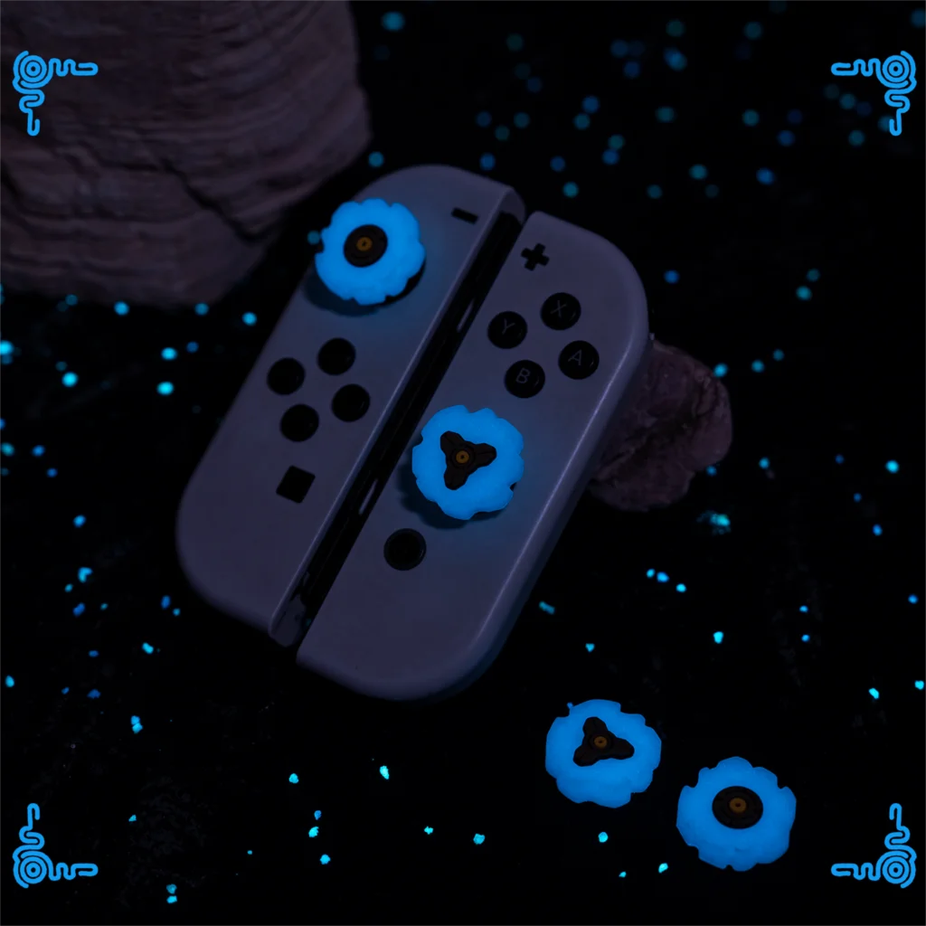 Glowing Nintendo Switch, Sony PlayStation & Xbox Thumb Grip Cap Covers - Vivid Setups