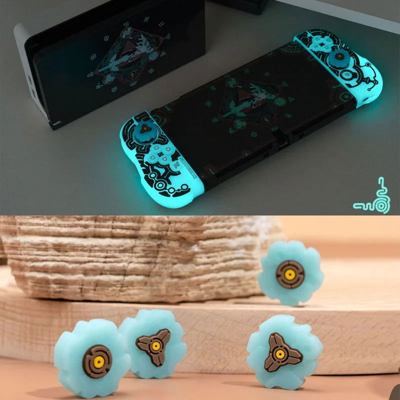 Glowing Nintendo Switch, Sony PlayStation & Xbox Thumb Grip Cap Covers - Vivid Setups