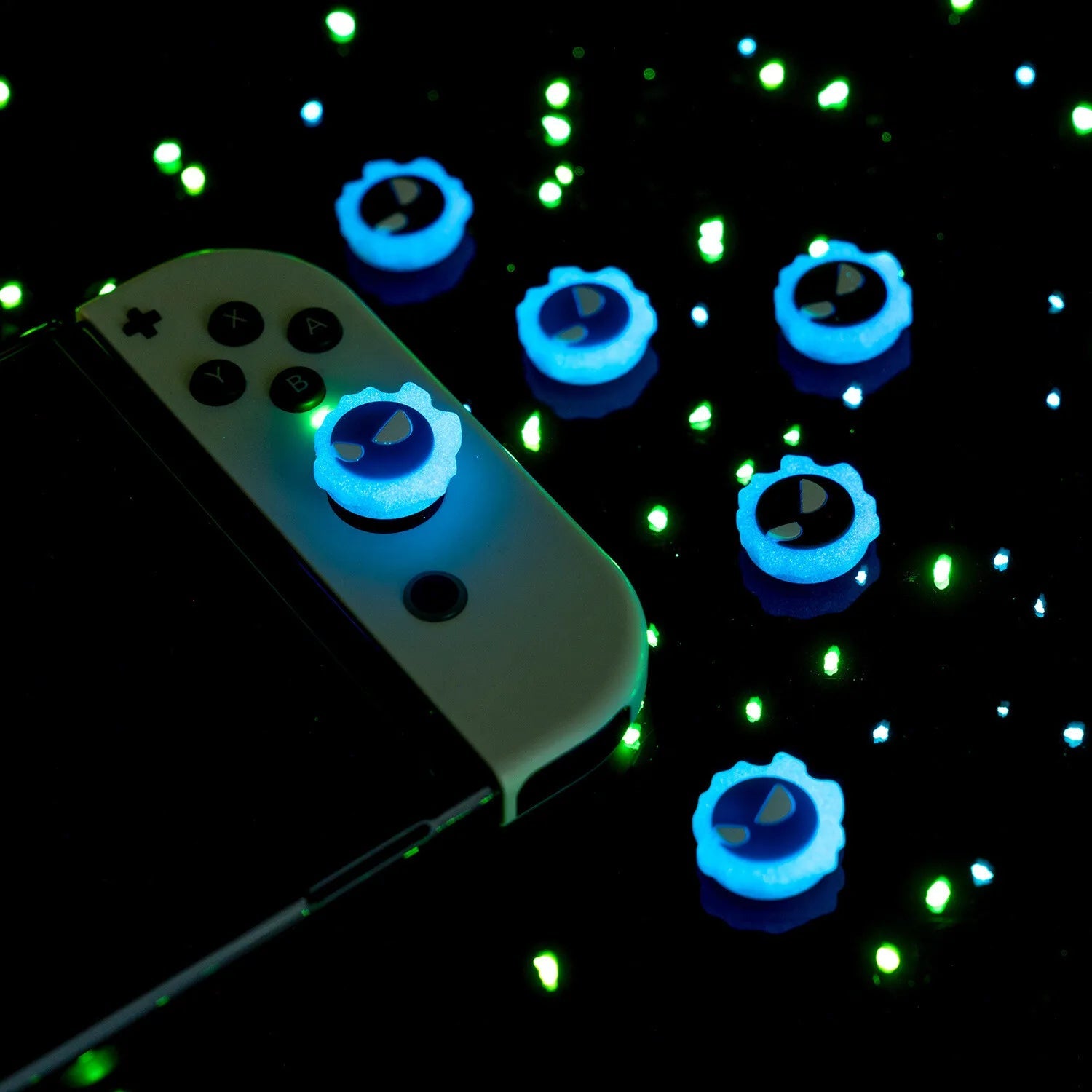 Glowing Nintendo Switch, Sony PlayStation & Xbox Thumb Grip Cap Covers - Vivid Setups