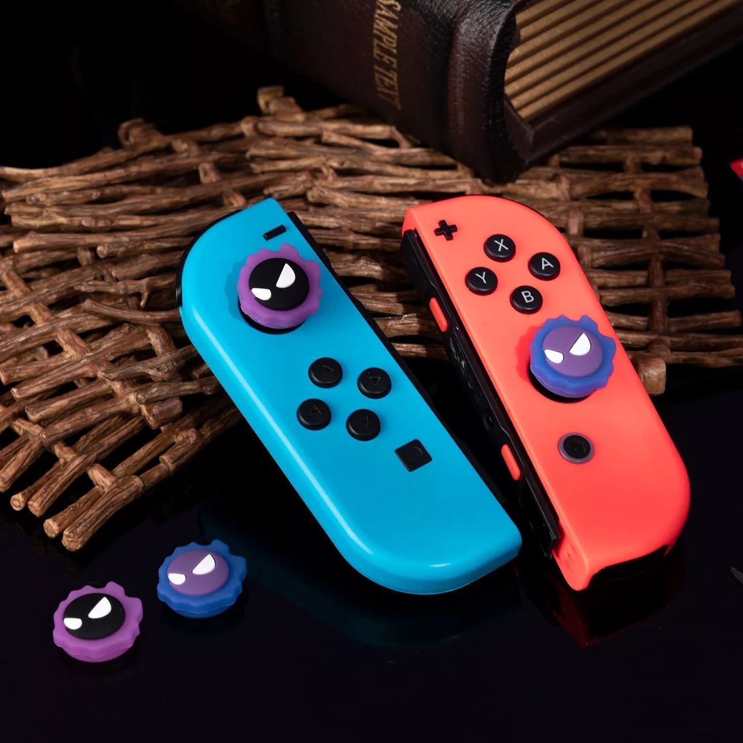 Glowing Nintendo Switch, Sony PlayStation & Xbox Thumb Grip Cap Covers - Vivid Setups