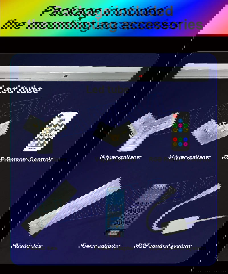 Hexagon RGB Ceiling & Wall Color Changing Wall Panels - Vivid Setups