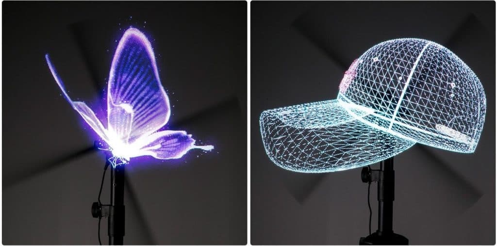 Holographic Light Projector Display - Vivid Setups