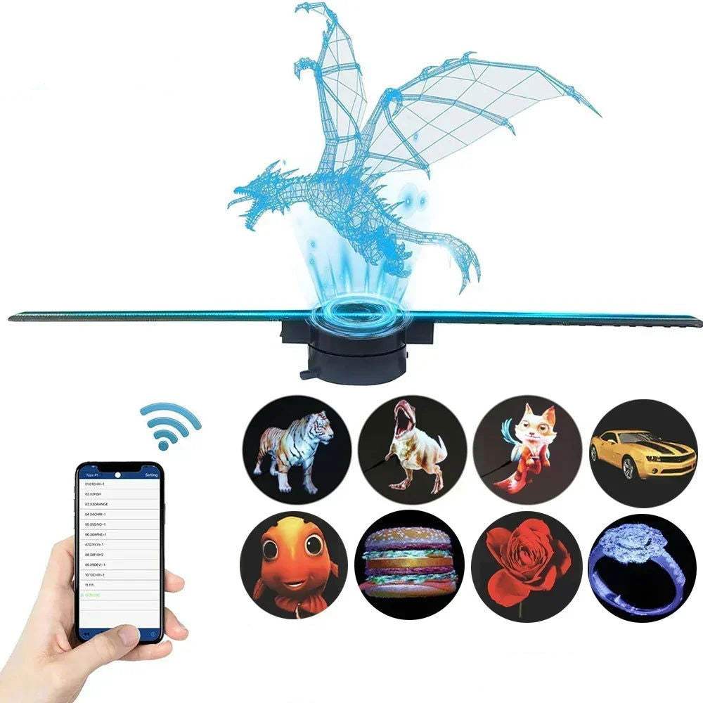 Holographic Light Projector Display - Vivid Setups
