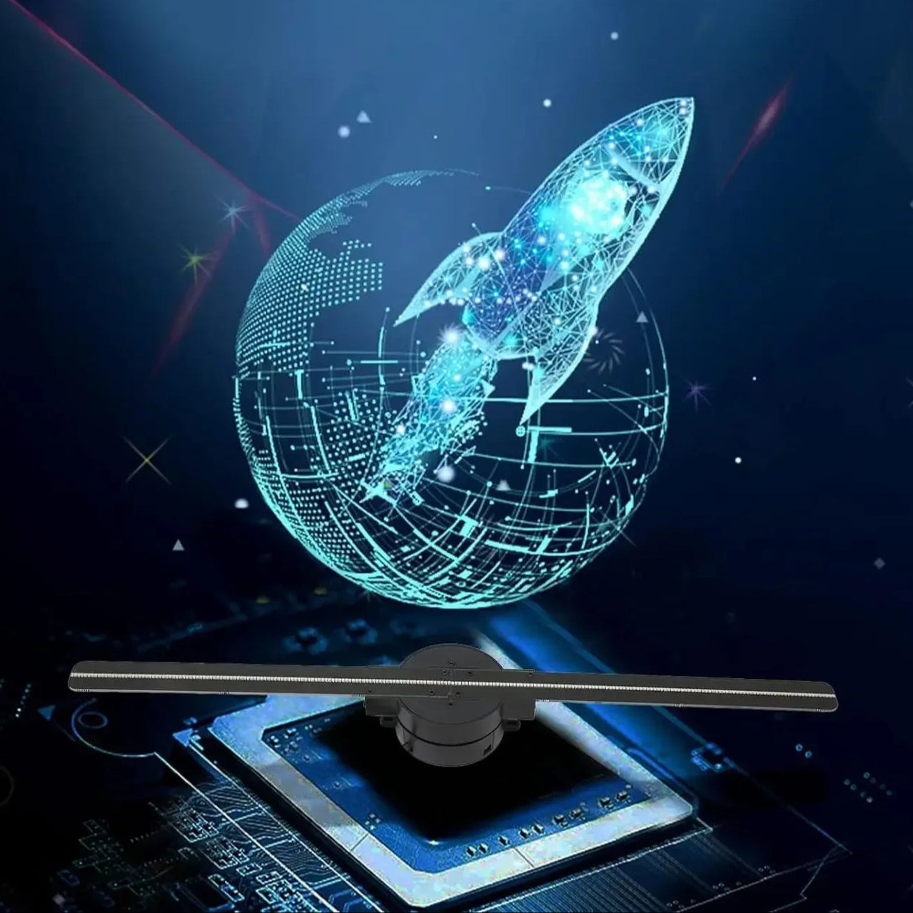 Holographic Light Projector Display - Vivid Setups