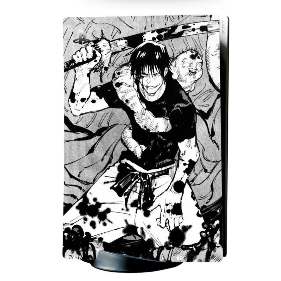 Jujutsu Kaisen PS5 Disc Edition Console & Controller Vinyl Skin Sticker - Vivid Setups