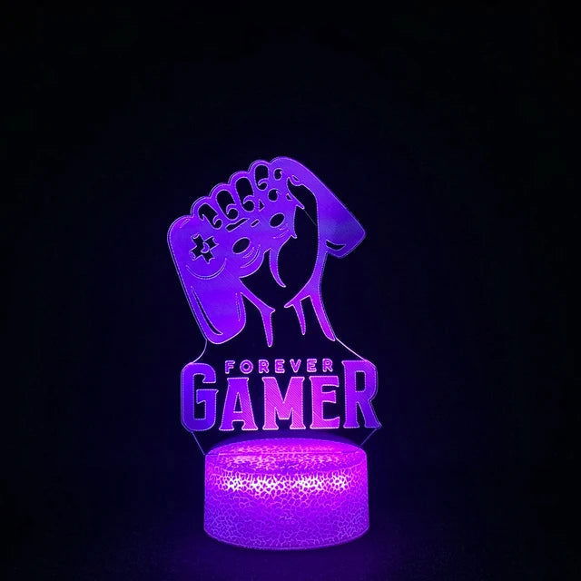 LED Gaming Setup RGB Desktop Table Lamp - Vivid Setups
