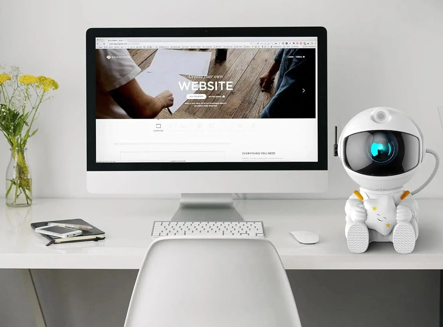 LED Outer Space Nebula Ambience Projector - Vivid Setups