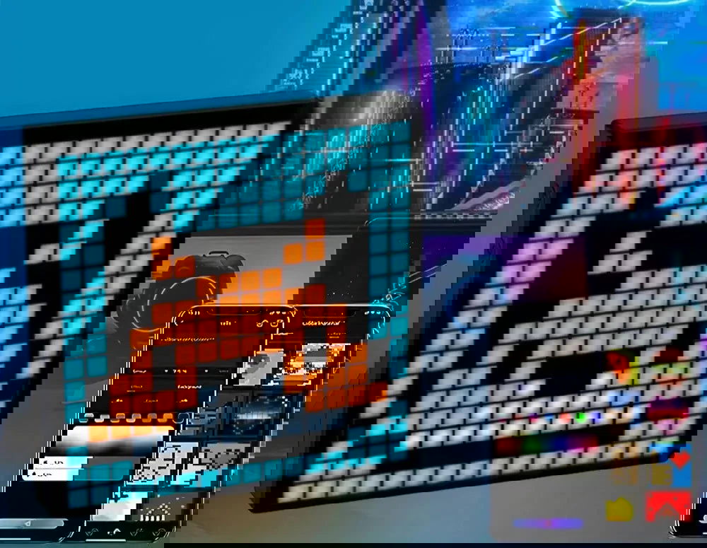 LED Pixel Art Display Desktop Screen - Vivid Setups
